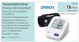 Tensiomètre bras M3 Comfort - OMRON à 76,90 € dans le catalogue Technicien de Santé