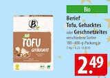 Berief Tofu, Gehacktes oder Geschnetzeltes Angebote bei famila Nordost Kiel für 2,49 €