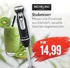 Stabmixer im Angebot bei Kaufhaus Stolz in Bremerhaven Stabmixer Angebote von Michelino bei Kaufhaus Stolz Bremerhaven für 14,99 €
