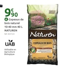 Promo Copeaux de bois naturel 10-40 mm 40 L à 9,90 € dans le catalogue Mr.Bricolage à Agde