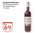 GLOBUS - Dornfelder Rosé Angebot im Prospekt Dornfelder Rosé bei GLOBUS im Prospekt "" für 6,49 €