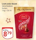 Lindor Beutel im Angebot bei GLOBUS in Frankenthal Lindor Beutel Angebote von Lindt bei GLOBUS Frankenthal für 8,79 €