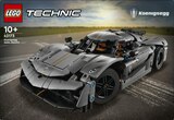 Hypercar Koenigsegg Jesko Absolut - Lego Technic - LEGO - Carrefour à Drancy Hypercar Koenigsegg Jesko Absolut - Lego Technic - LEGO en promo chez Carrefour Drancy à 39,99 €