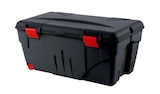 Malle de rangement TRAFIC 100 litres noir - Brico Cash à Creil Malle de rangement TRAFIC 100 litres noir en promo chez Brico Cash Creil à 25,90 €