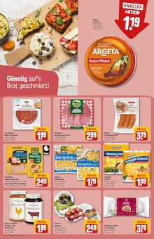 Eier im aktuellen REWE Prospekt (Augsburg) Eier im REWE Prospekt "Dein Markt" mit 38 Seiten (Augsburg)