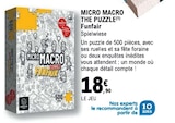 The puzzle funfair - MICRO MACRO à 18,90 € dans le catalogue E.Leclerc