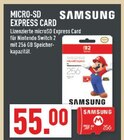 Micro-SD Express Card Angebote von Samsung bei Marktkauf Dinslaken für 55,00 €