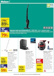 Aspirateur Angebote im Prospekt "PRODUITS LAITIERS & VÉGÉTAUX !" von Carrefour auf Seite 65