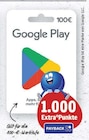 Google Play 100€ von Google Play für 100,00 € bei E center im Angebot Google Play 100€ von Google Play im aktuellen E center Prospekt