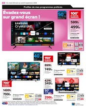 Promos TV UHD dans le catalogue "PASSEZ LA RENTRÉE CONNECTÉE À VOS ENVIES !" de Carrefour à la page 16 Promos TV UHD dans le catalogue "PASSEZ LA RENTRÉE CONNECTÉE À VOS ENVIES !" de Carrefour à la page 16