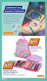 Action Schulranzen im Prospekt 