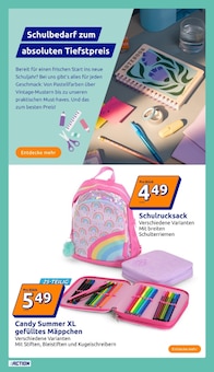 Schulrucksack im Action Prospekt "kleine Preise, grosse Freude!" mit 32 Seiten (Mannheim)