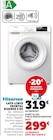 Lave-linge frontal Hisense 8 kg - Hisense - Hyper U à Fontenay-le-Comté Lave-linge frontal Hisense 8 kg - Hisense en promo chez Hyper U Fontenay-le-Comté à 299,00 €