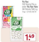 Tic Tac oder Tic Tac Two von Tic Tac im aktuellen Rossmann Prospekt für 1,49 €