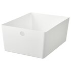 Box weiß 26x35x15 cm bei IKEA im Schwentinental Prospekt für 5,49 €
