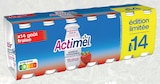 Actimel Yaourt à Boire Édition Limitée Fraise - DANONE à 3,15 € dans le catalogue Intermarché Express
