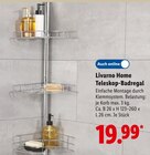 Teleskop-Badregal Angebote von Livarno Home bei Lidl Schwerin für 19,99 €