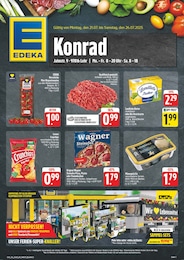 EDEKA Prospekt für Neustadt mit 8} Seiten EDEKA Prospekt für Neustadt: "Wir lieben Lebensmittel!", 8 Seiten, 21.07.2025 - 26.07.2025