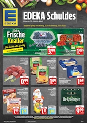 Aktueller EDEKA Supermarkt Prospekt in Adorf und Umgebung, "Wir lieben Lebensmittel!" mit 28 Seiten, 17.11.2025 - 22.11.2025