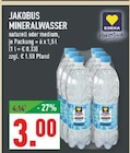 Aktuelles Jakobus Mineralwasser Angebot bei Marktkauf in Dortmund ab 3,00 €