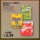 Maltesers, M&M`s Skittles von  im aktuellen Travel FREE Prospekt für 3,29 €