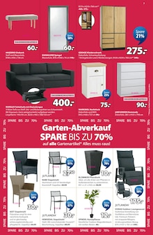 Gartensitzmöbel im JYSK Prospekt "SALE - SPARE BIS ZU 70%" mit 9 Seiten (Nürnberg)