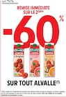 Intermarché Super L'Horme - Promo -60% remise immédiate sur le 2ème sur tout ALVALLE Promo -60% remise immédiate sur le 2ème sur tout ALVALLE à dans le catalogue Intermarché Super à L'Horme