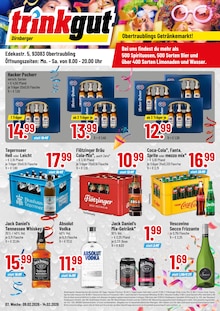 Getränke im Trinkgut Prospekt "Aktuelle Angebote" mit 4 Seiten (Regensburg)