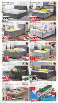 Matratze im Die Möbelfundgrube Prospekt "Unser größter Jubiläums Verkauf aller Zeiten!" mit 22 Seiten (Saarbrücken)