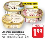 Cremissimo Bourbon Vanille Angebote von Langnese bei EDEKA Bietigheim-Bissingen für 1,99 €