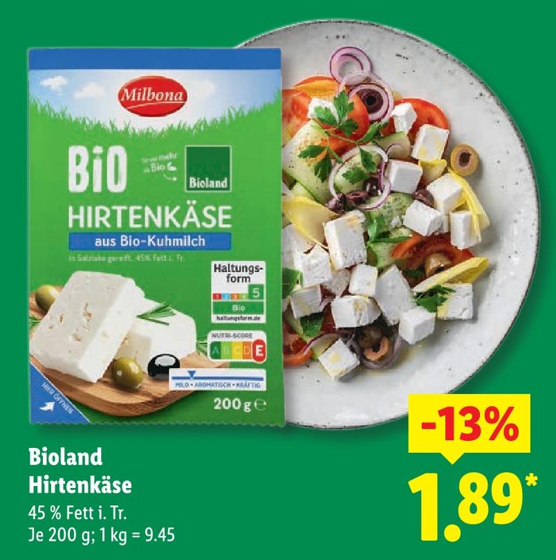 Bioland Hirtenkäse