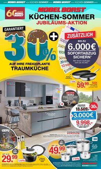 Küche im Möbel Borst Prospekt "JUBILÄUMSVERKAUF" mit 12 Seiten (Ulm)