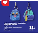 Porte-clés mini sac à dos Mystères Kpop Demon Hunters - LOUNGEFLY en promo chez E.Leclerc Porte-clés mini sac à dos Mystères Kpop Demon Hunters - LOUNGEFLY dans le catalogue E.Leclerc