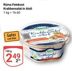 Aktuelle Feinkostlebensmittel Angebote bei GLOBUS in Duisburg Aktuelles Krabbensalat in Aioli Angebot bei GLOBUS in Duisburg ab 2,49 €