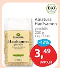 Hanfsamen geschält von Alnatura im aktuellen budni Prospekt