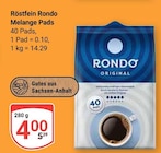 Röstfein Rondo Melange Pads von Rondo im aktuellen GLOBUS Prospekt