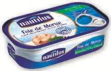 Foie de morue - NAUTILUS - Hyper U à Dreux Foie de morue - NAUTILUS en promo chez Hyper U Dreux à 1,23 €