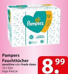 Pampers Feuchttücher bei famila Nordost in Bremen Pampers Feuchttücher im Angebot bei famila Nordost Bremen für 8,99 €