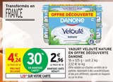Yaourt velouté nature - Danone dans le catalogue Intermarché Hyper