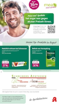 Aktueller mea - meine apotheke Prospekt "Unsere August-Angebote" für Gelsenkirchen Aktueller mea - meine apotheke Prospekt für Gelsenkirchen mit Seiten