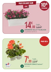 Promos Fleurs d'extérieur dans le catalogue "LES OFFRES DU MOMENT À NE PAS MANQUER" de Botanic à la page 5