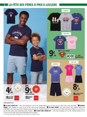 Promos Vêtements dans le catalogue "Vague de fraîcheur sur votre budget" de E.Leclerc Vêtements en promo dans le catalogue E.Leclerc à la page 6