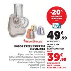 Robot Fresh Express - Moulinex dans le catalogue Super U