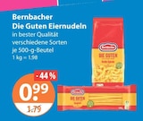 V-Markt Mainburg - Die Guten Eiernudeln Große Spirale Angebot im Prospekt Die Guten Eiernudeln Große Spirale bei V-Markt im Mainburg Prospekt für 0,99 €