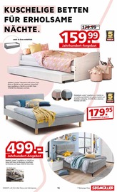 Boxspringbett im Segmüller Prospekt in Frankfurt Aktueller Segmüller Prospekt mit Boxspringbett, "SEMESTERSTART SPEZIAL", Seite 16