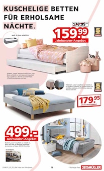 Sofa im Segmüller Prospekt "SEMESTERSTART SPEZIAL" mit 24 Seiten (Offenbach (Main))
