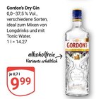 Dry Gin im Angebot bei GLOBUS in Speyer Dry Gin Angebote von Gordon's bei GLOBUS Speyer für 9,99 €