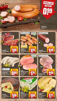 Bratwurst im REWE Prospekt "Dein Markt" mit 34 Seiten (Köln)
