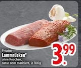 Frischer Lammrücken im EDEKA Prospekt Frischer Lammrücken im aktuellen EDEKA Prospekt für 3,99 €