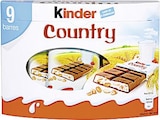 KINDER Country - KINDER en promo chez Casino Supermarchés Villeurbanne à 2,15 €